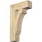 Ekena Millwork Imperial Block Rough Sawn Bracket, Douglas Fir, 4"W x 14"D x 22"H BKT04X14X22IMP05RDF - alternate 1